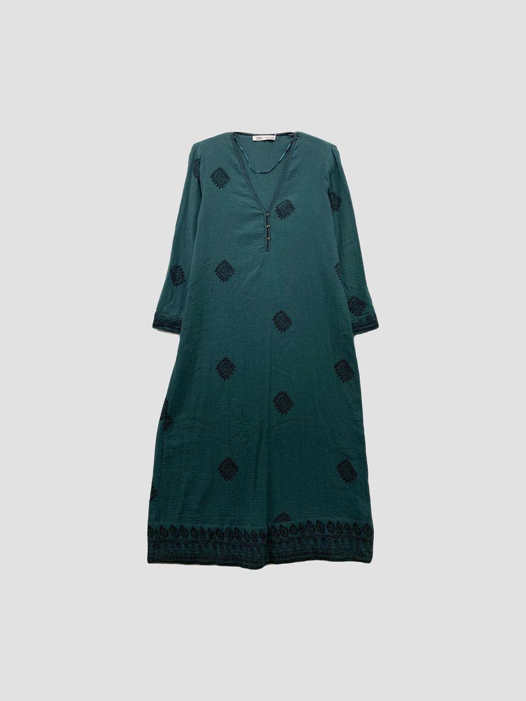 Vestido largo ZARA - Talla S (VOP01022799)-0