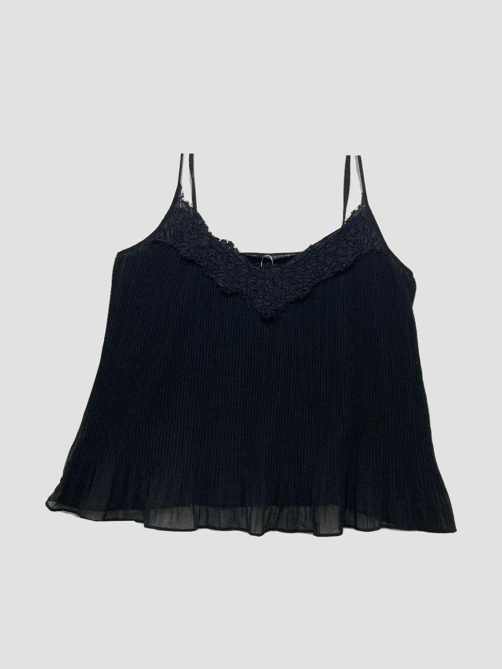 Polera sin mangas ZARA - Talla S (VOP01032591)-0