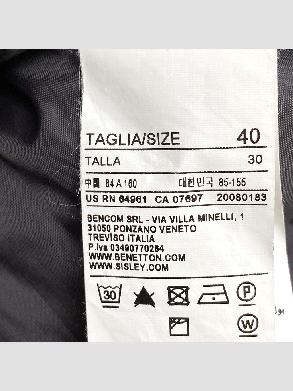 Chaqueta de abrigo SISLEY - Talla L (VOP00815522)-2