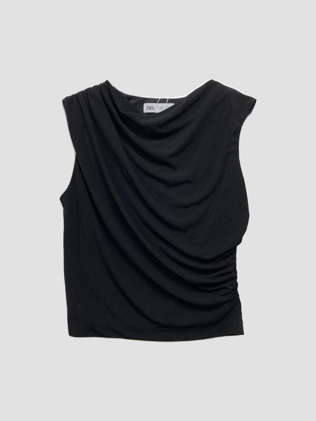 Polera sin mangas ZARA - Talla M (VOP01066197)-0