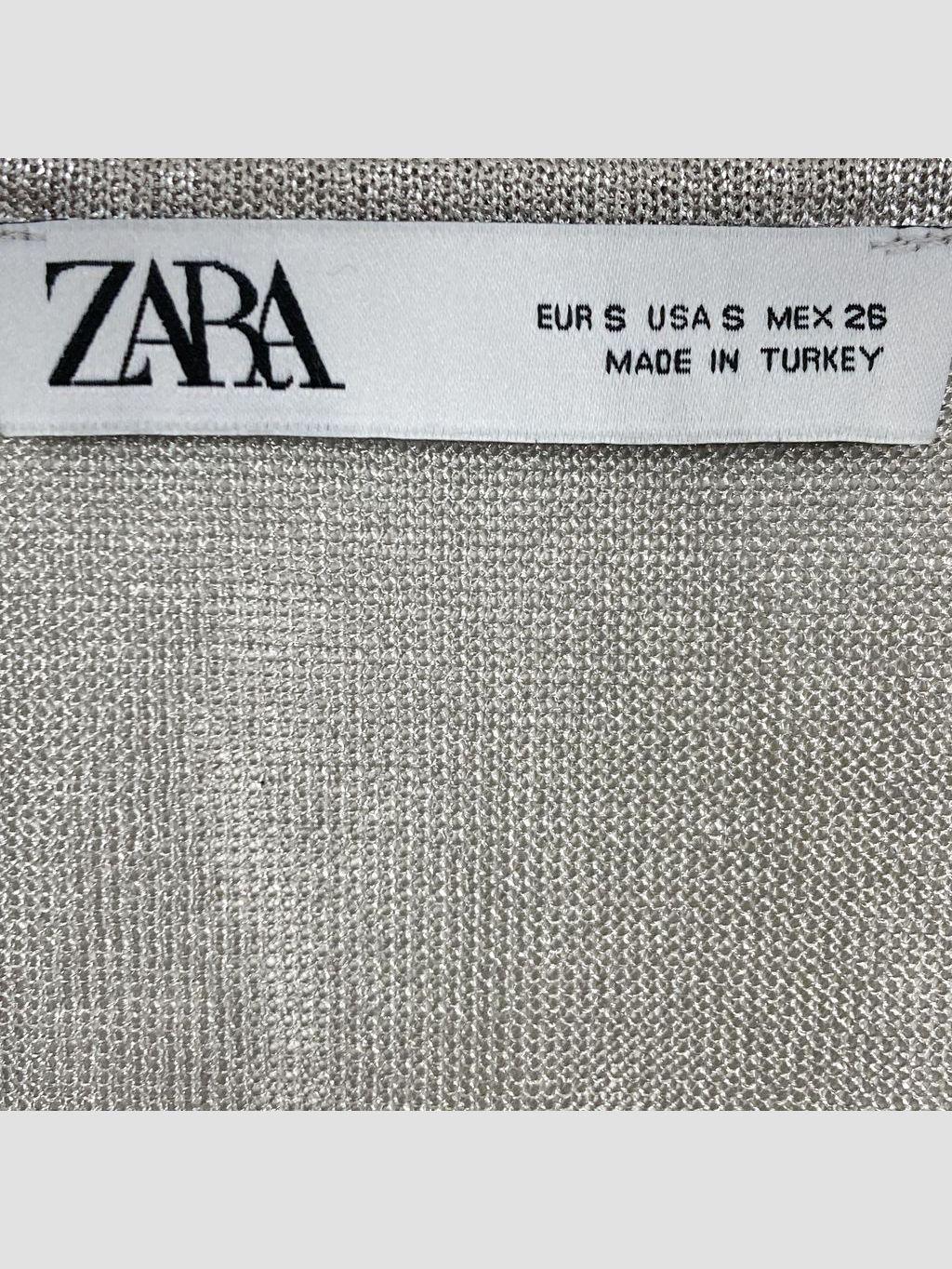 Polera sin mangas ZARA - Talla S (VOP01120473)-1