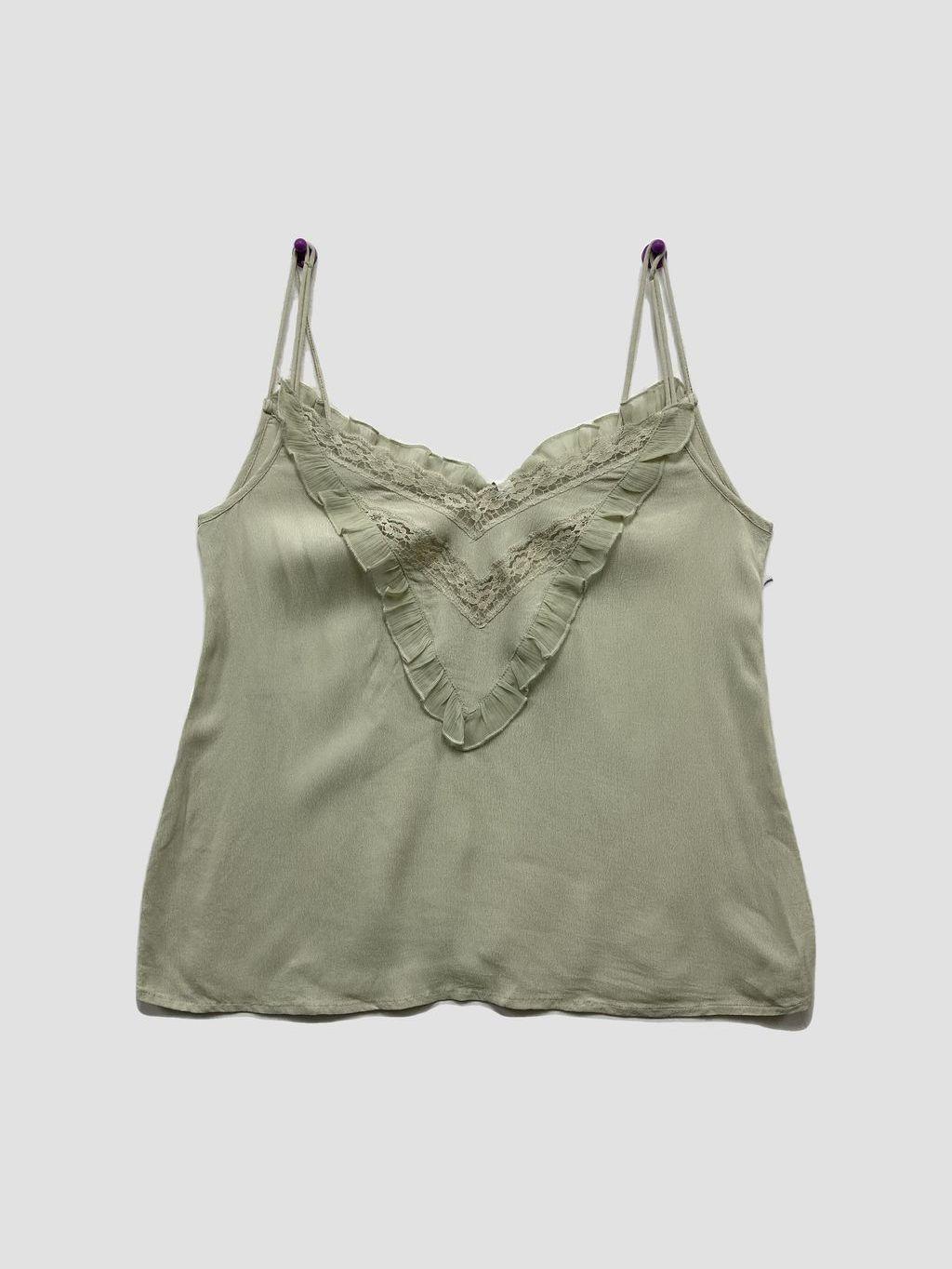 Polera sin mangas MANGO - Talla M (VOP01051703)-0