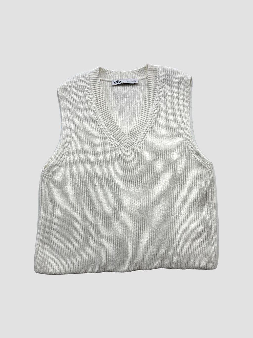 Polera sin mangas ZARA - Talla S (VOP01049756)-0