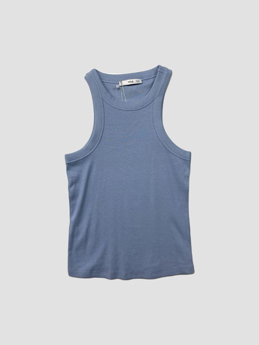 Polera sin mangas MANGO - Talla M (VOP01155568)-0