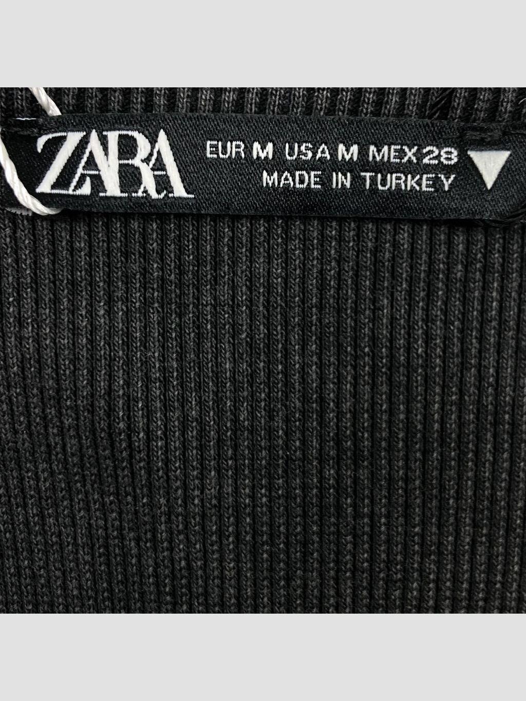 Polera sin mangas ZARA - Talla M (VOP01120516)-1