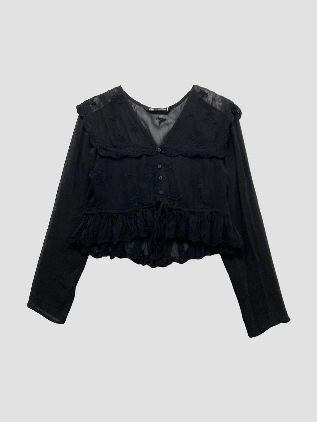 Blusa ZARA - Talla M (VOP01029024)-0