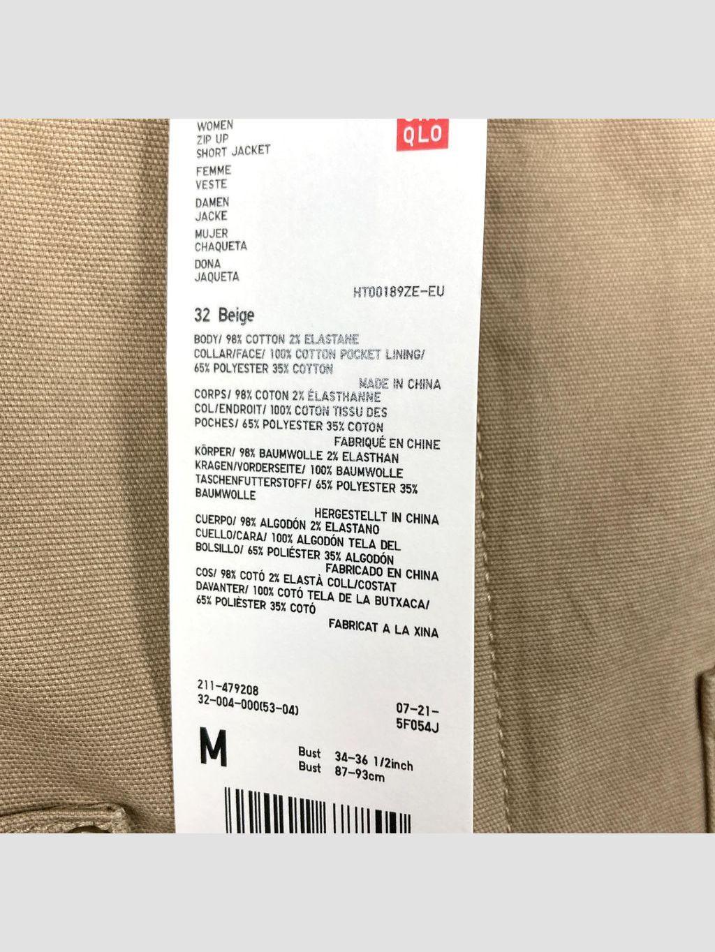 Chaqueta casual UNIQLO - Talla M (VOP01132102)-2
