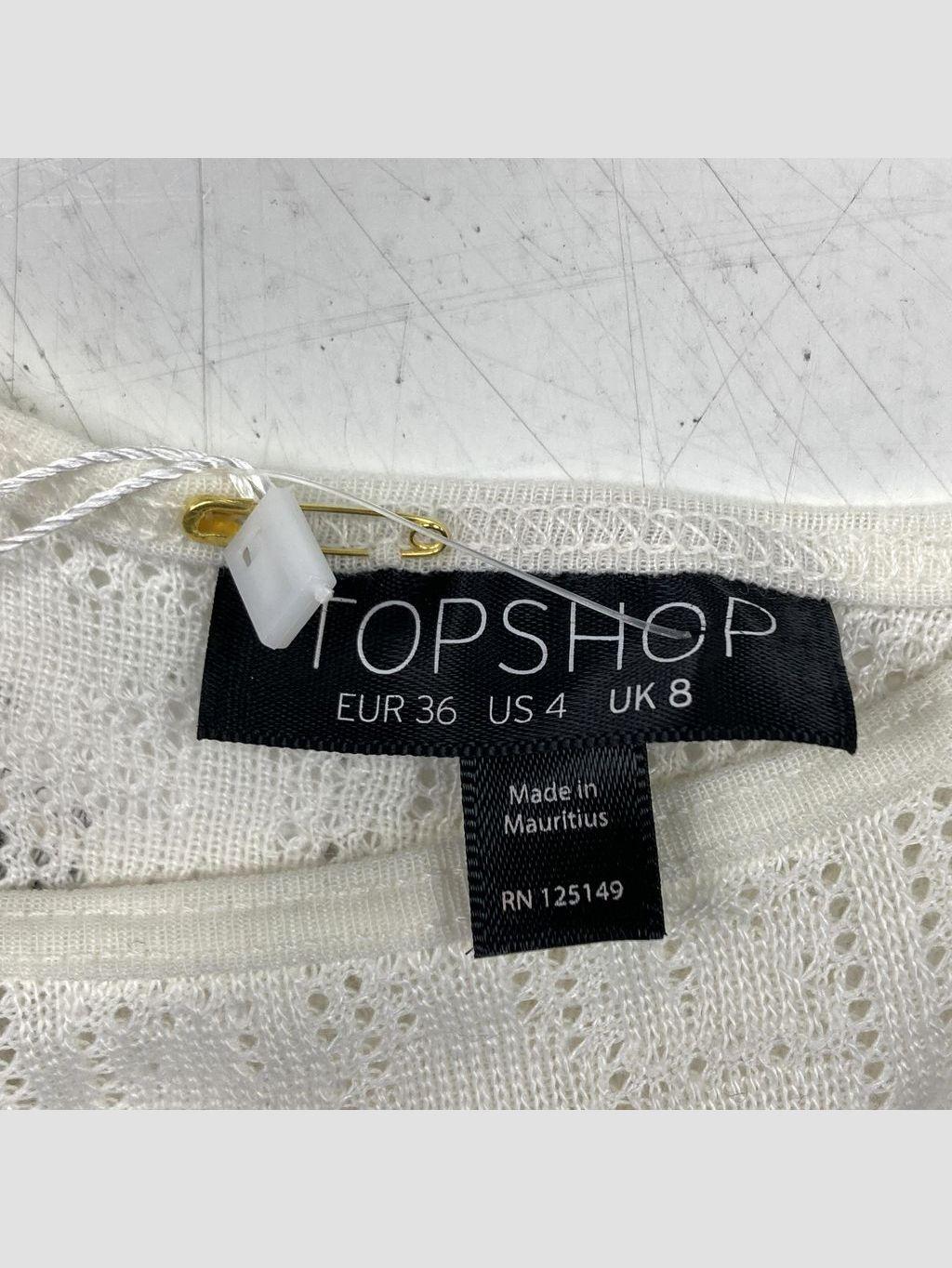 Polera sin mangas TOPSHOP - Talla XS (VOP01197373)-1