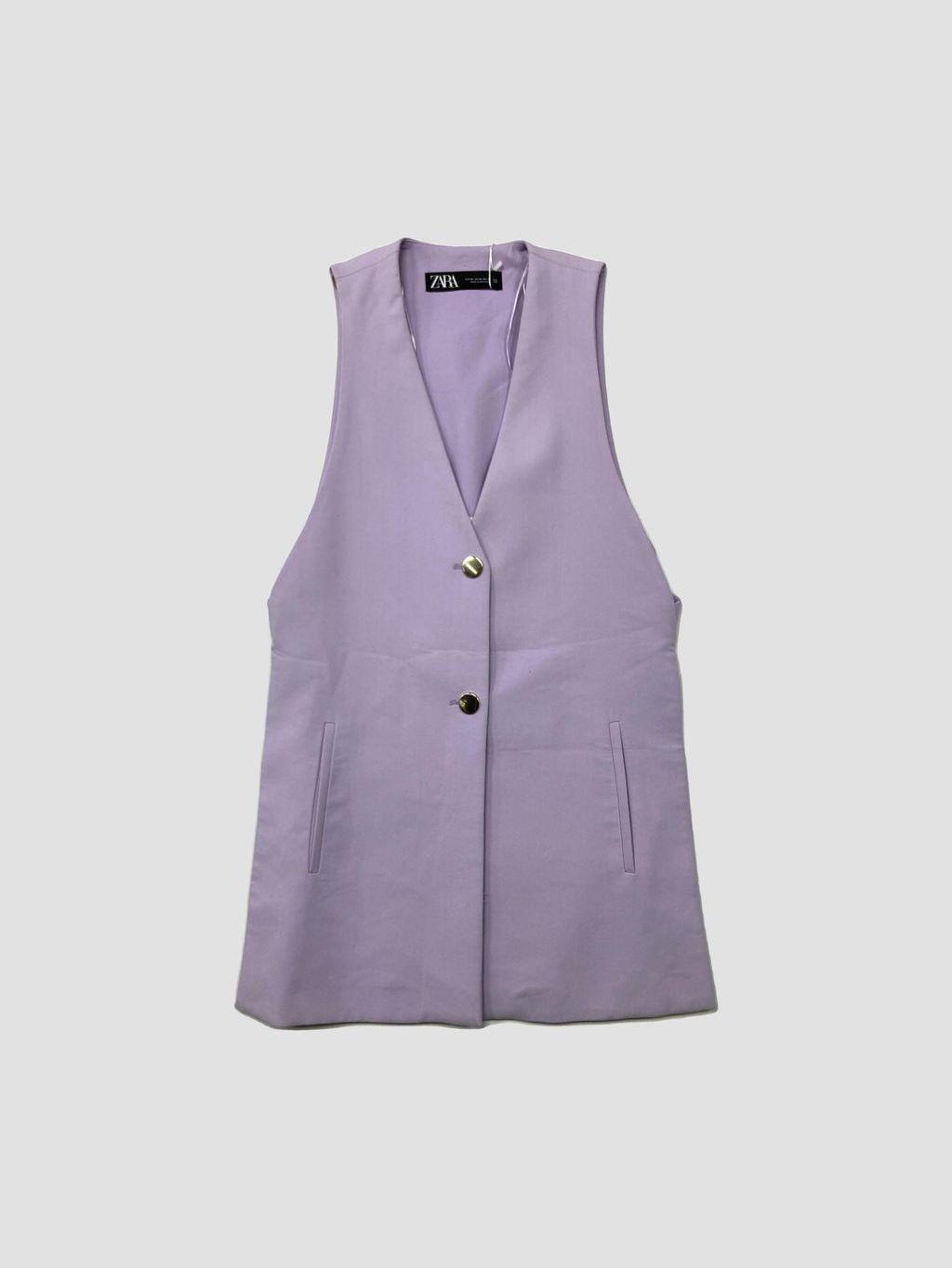 Chaqueta sin mangas ZARA - Talla XS (VOP01136882)-0