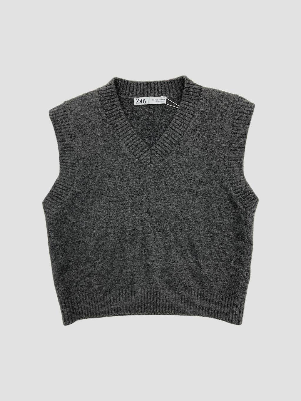 Chaleco sin mangas ZARA - Talla M (VOP01117751)-0