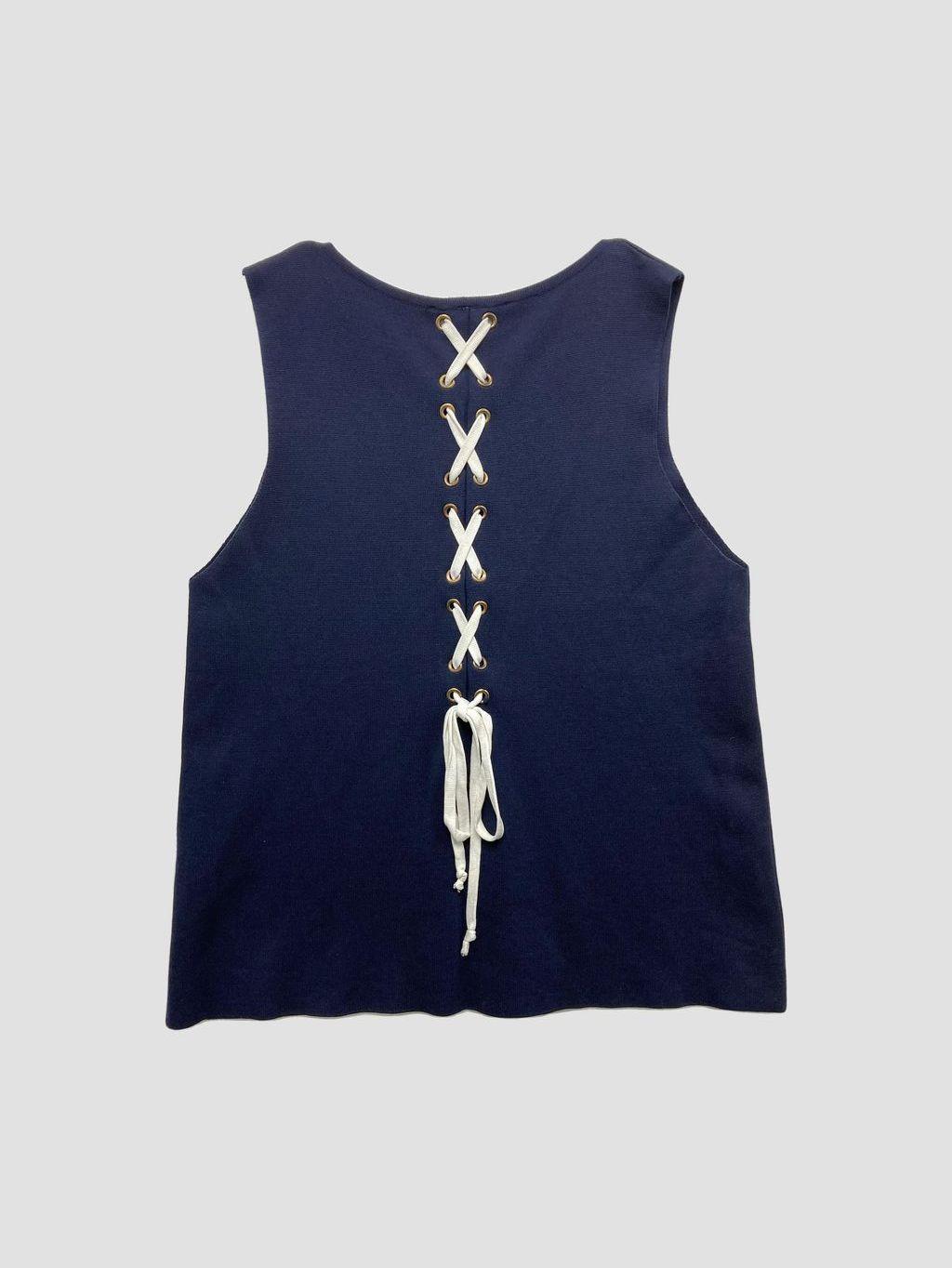 Polera sin mangas ZARA - Talla S (VOP00804922)-1