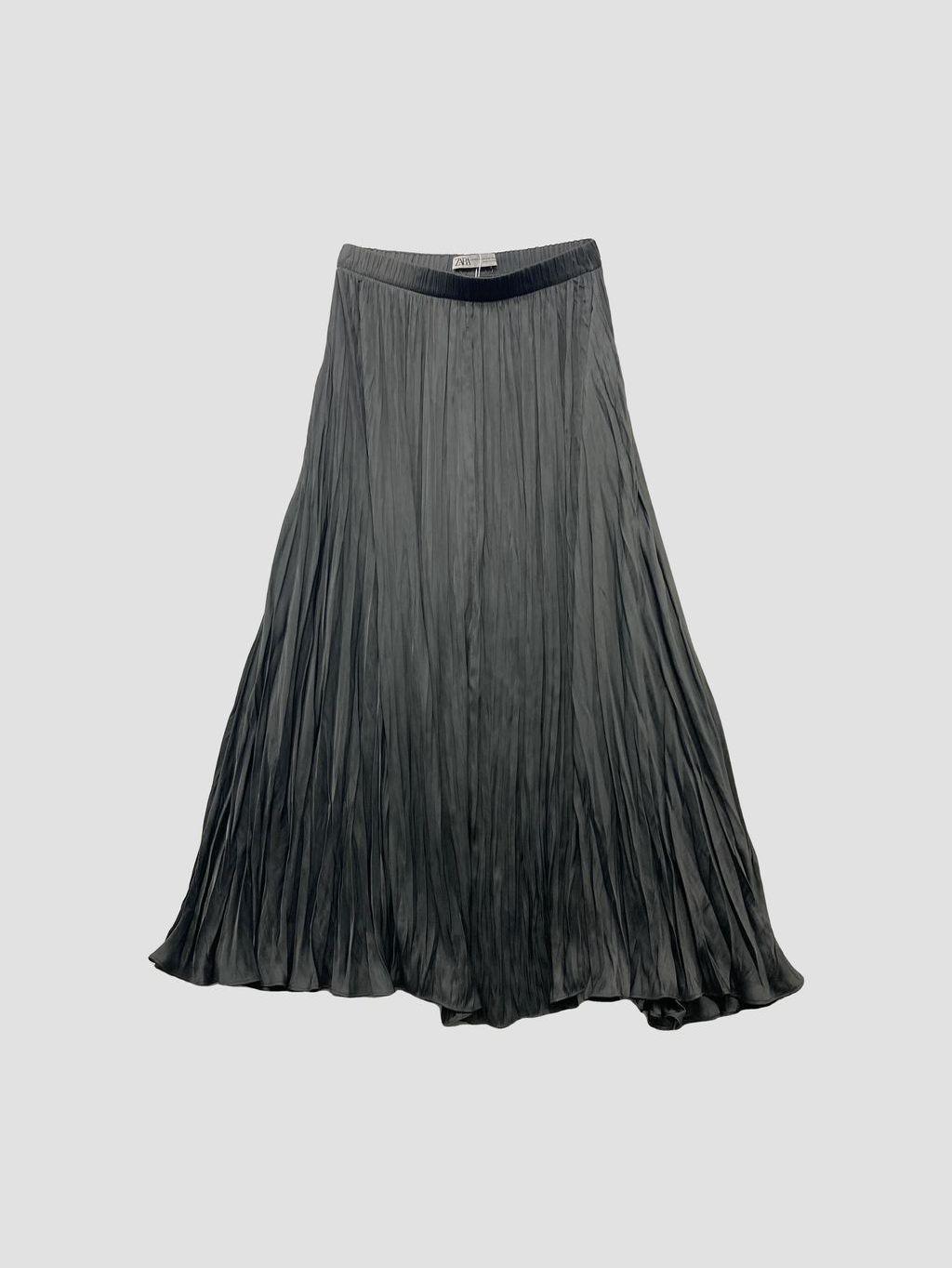 Falda larga ZARA - Talla 34 (VOP01056681)-0