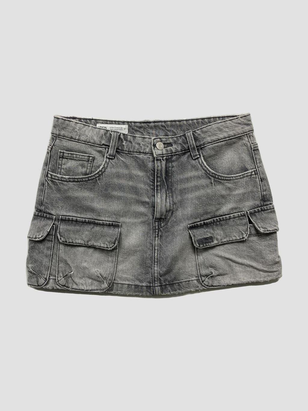 Falda corta ZARA - Talla 38 (VOP01029853)-0