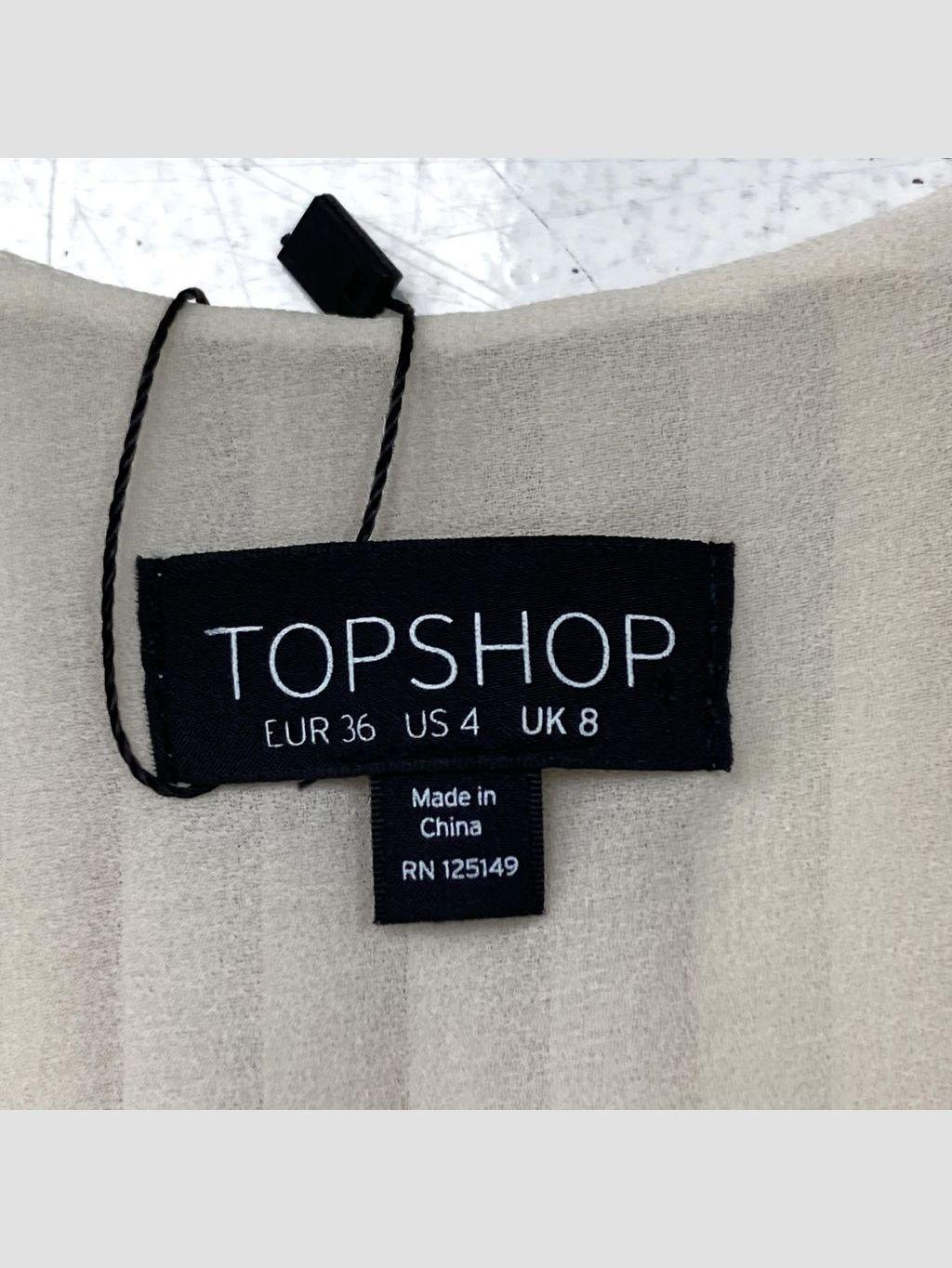 Polera sin mangas TOPSHOP - Talla S (VOP01220350)-1