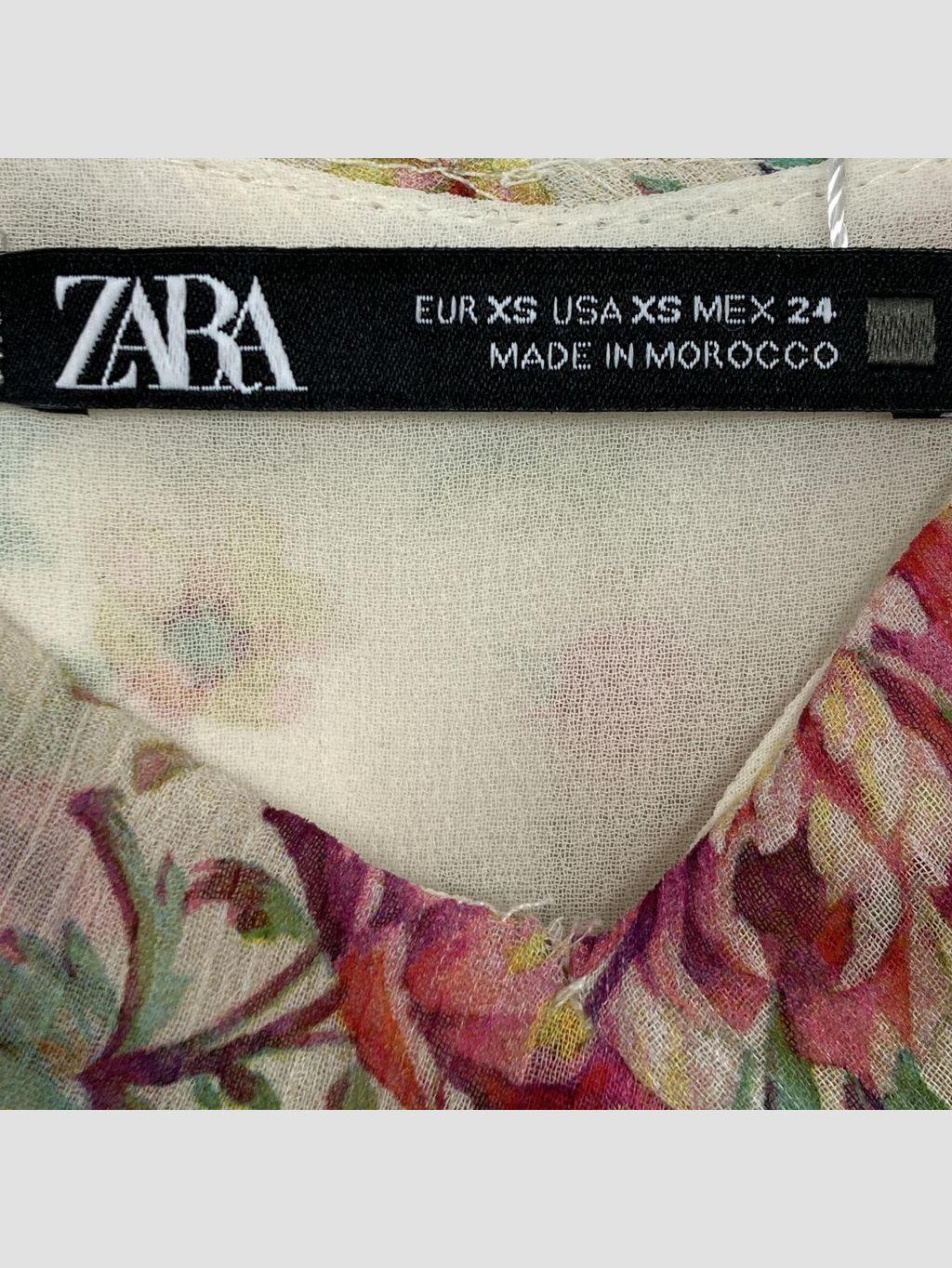 Vestido largo ZARA - Talla XS (VOP01079409)-1