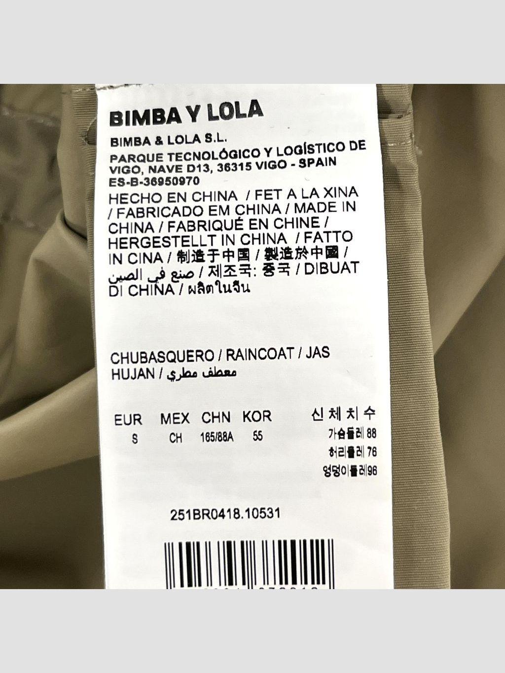 Trench BIMBA Y LOLA - Talla S (VOP01129051)-5