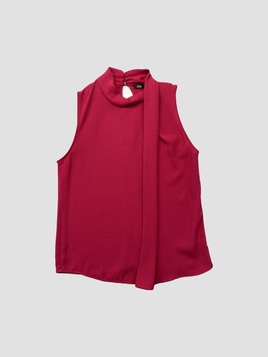 Polera sin mangas ZARA - Talla M (VOP01139126)-0