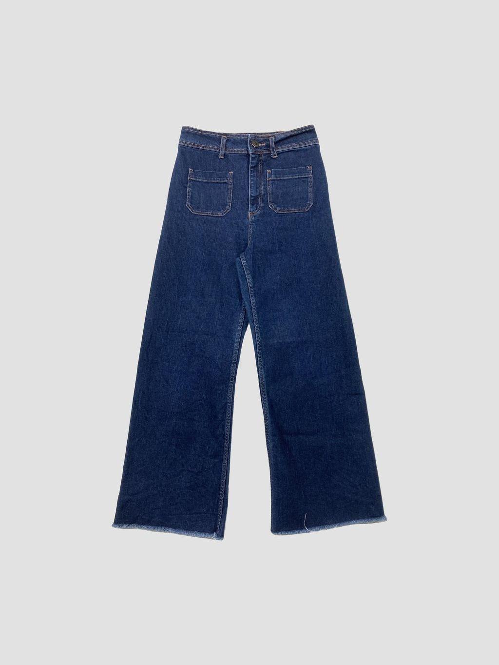 Jean ZARA - Talla 38 (VOP01132027)-0