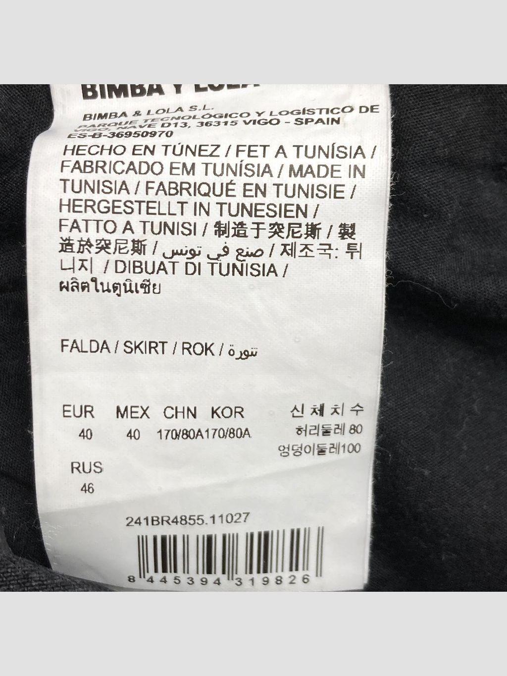 Falda corta BIMBA Y LOLA - Talla 40 (VOP01042971)-6