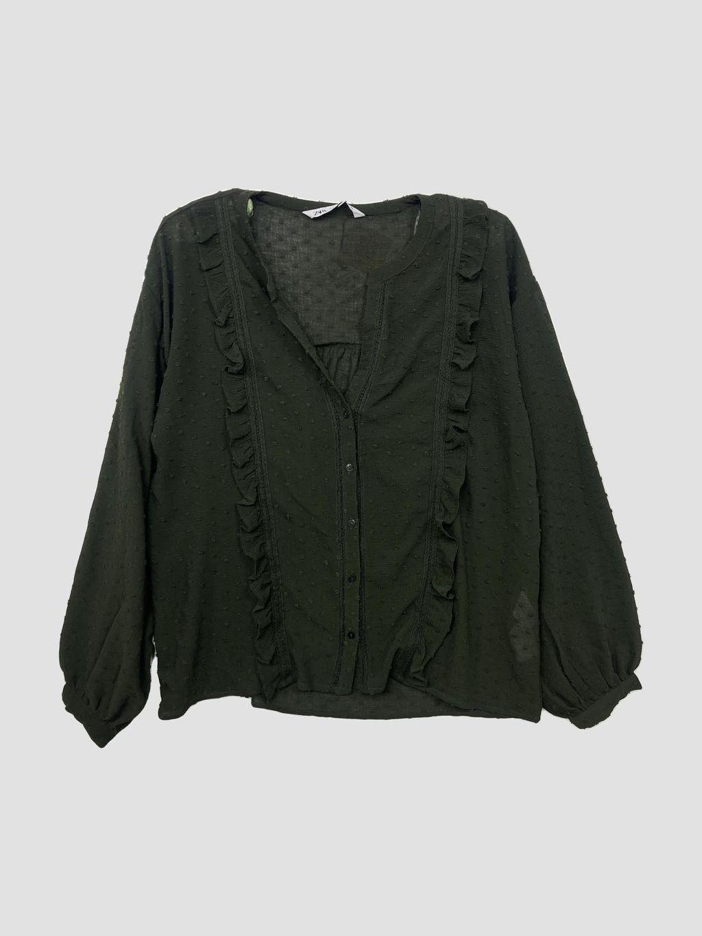 Blusa ZARA - Talla M (VOP01104030)-0