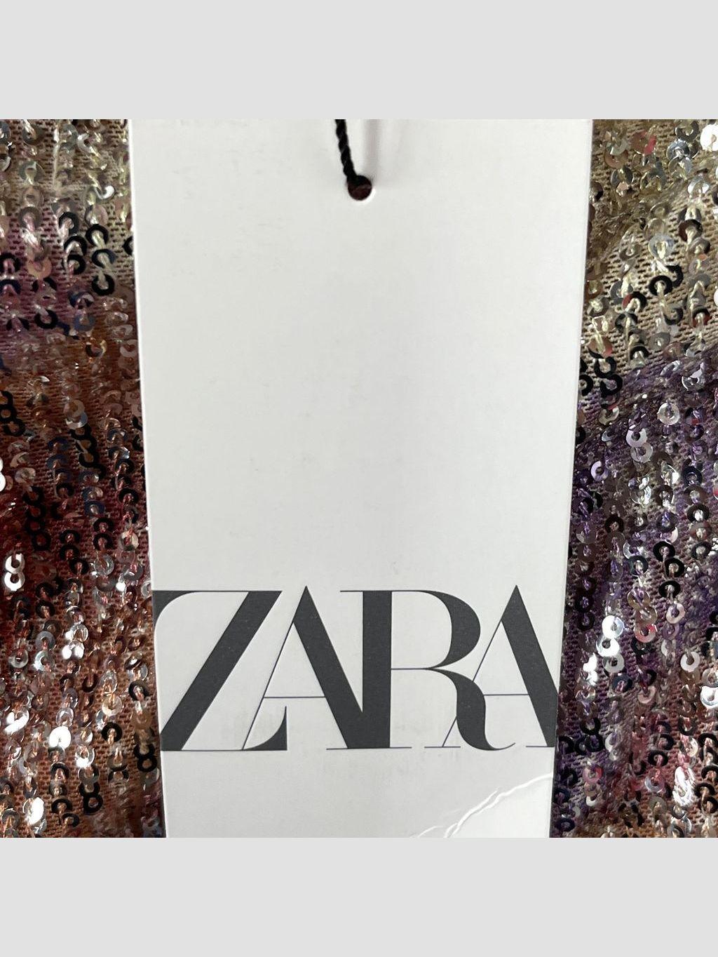 Falda larga ZARA - Talla 40 (VOP01128114)-2