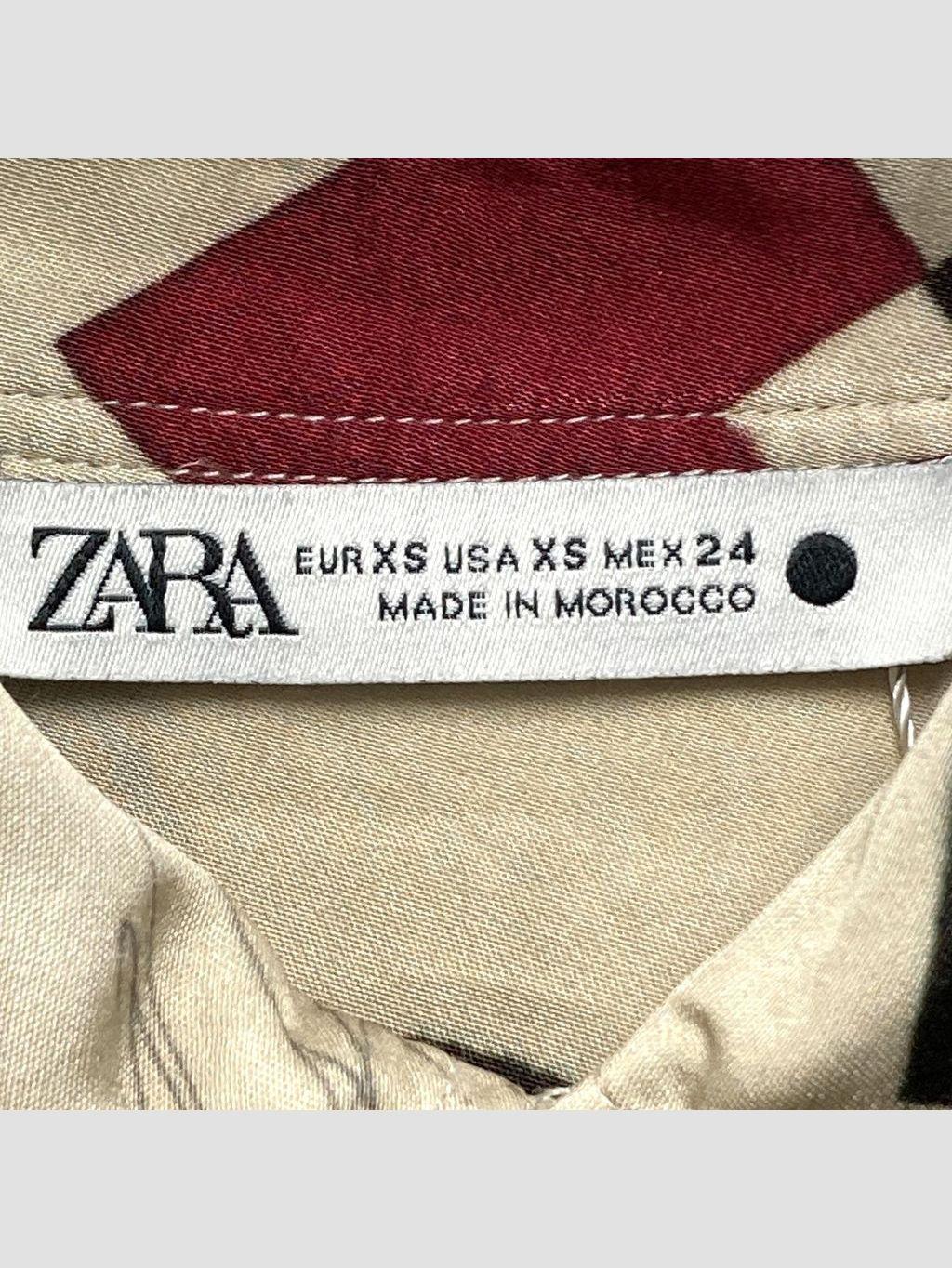 Camisa ZARA - Talla XS (VOP01002023)-1