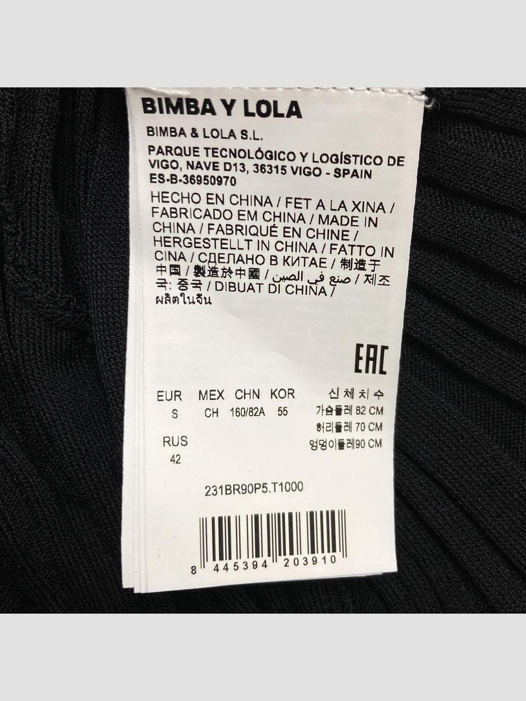 Vestido largo BIMBA Y LOLA - Talla S (VOP01062967)-4