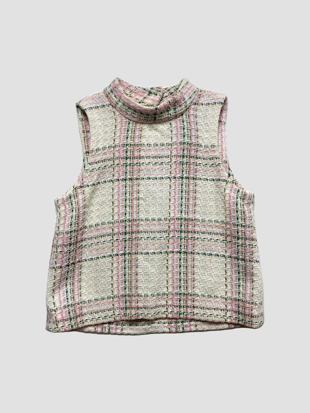 Polera sin mangas ZARA - Talla S (VOP00880641)-0