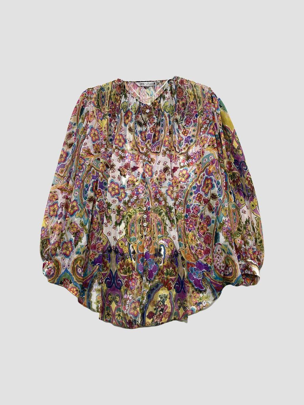 Blusa ZARA - Talla L (VOP01034560)-0