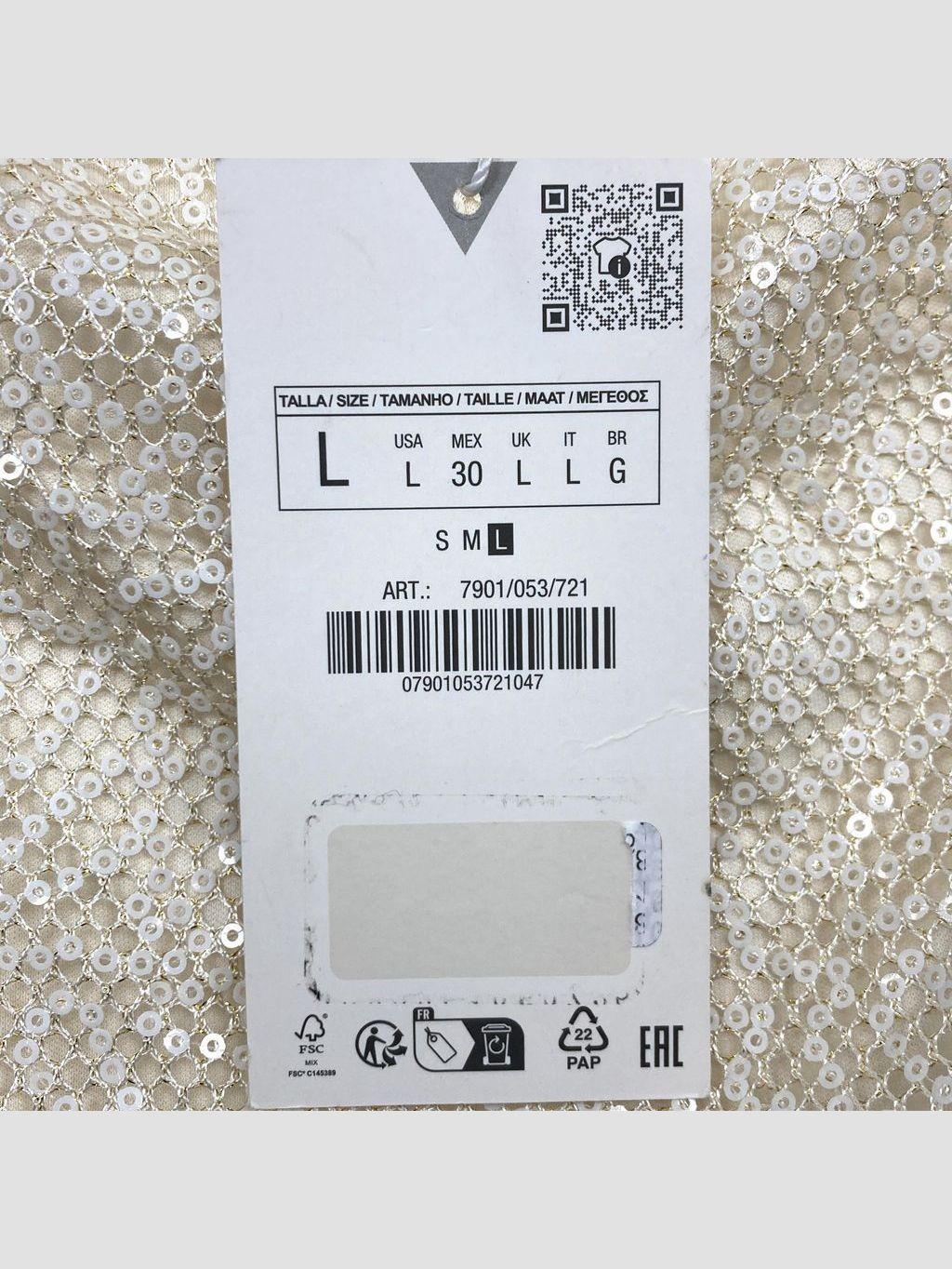 Falda larga ZARA - Talla 40 (VOP01097450)-2