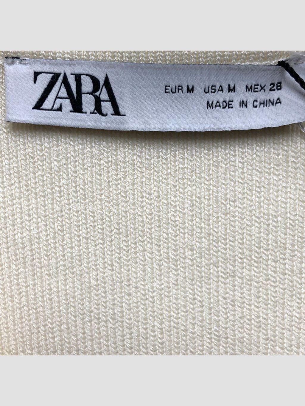 Polera sin mangas ZARA - Talla M (VOP01044292)-1