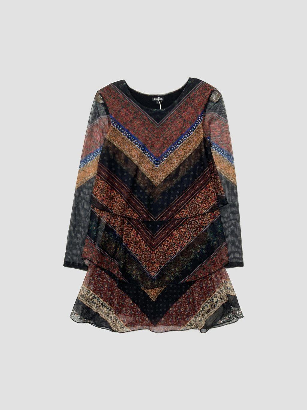 Vestido corto DESIGUAL - Talla S (VOP01200346)-0