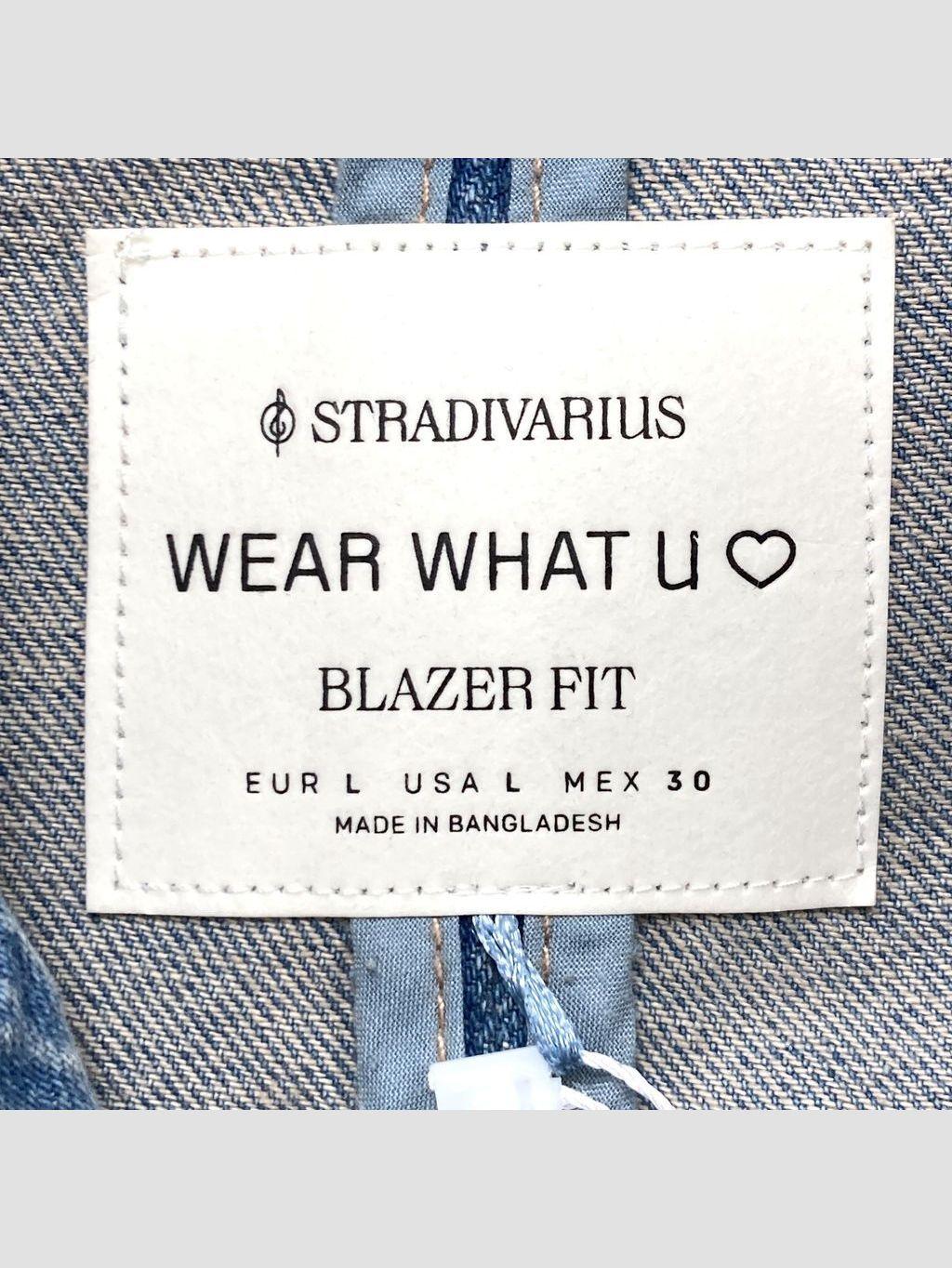 Blazer STRADIVARIUS - Talla L (VOP00988291)-1