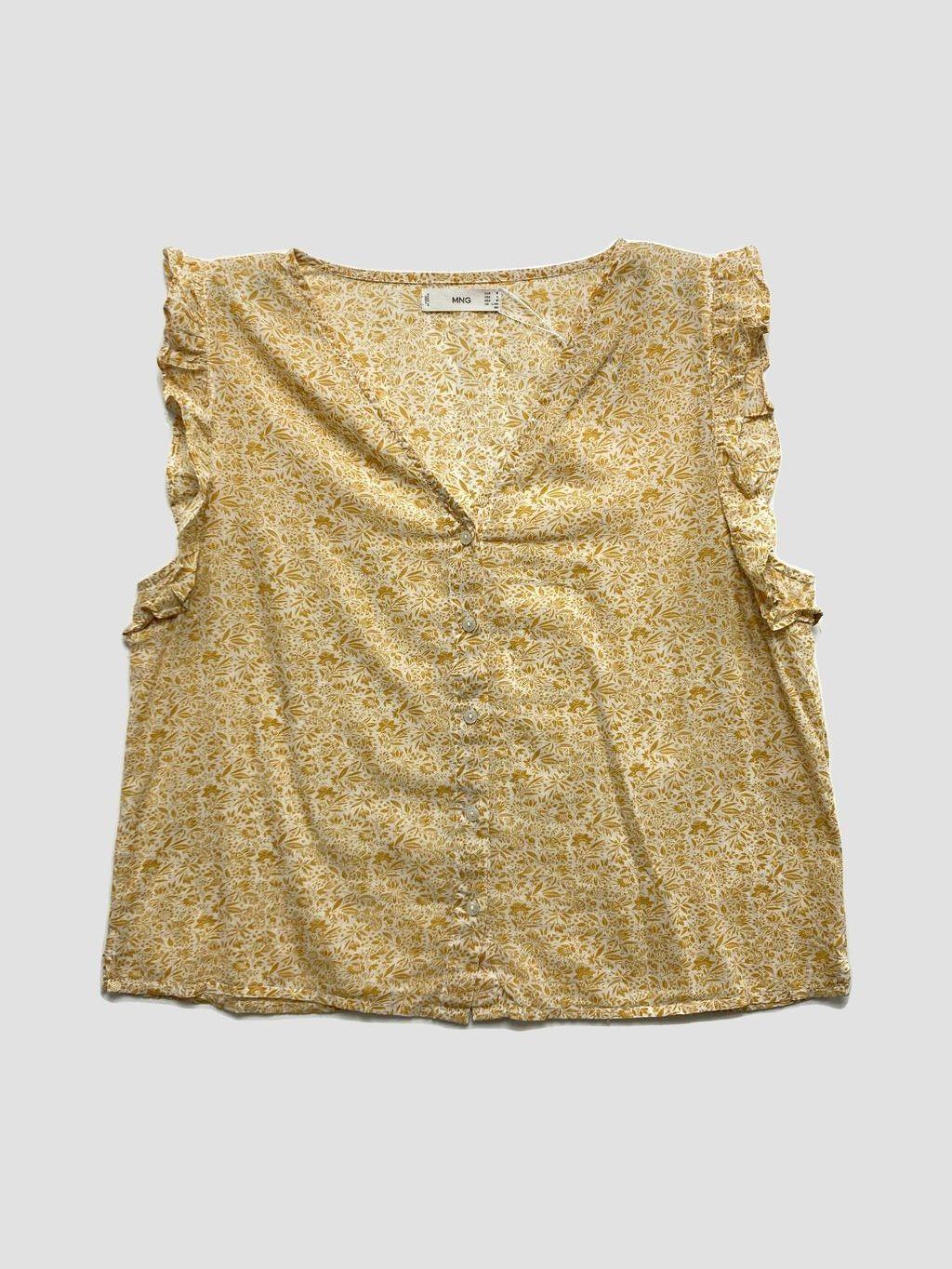 Polera sin mangas MANGO - Talla M (VOP01041118)-0