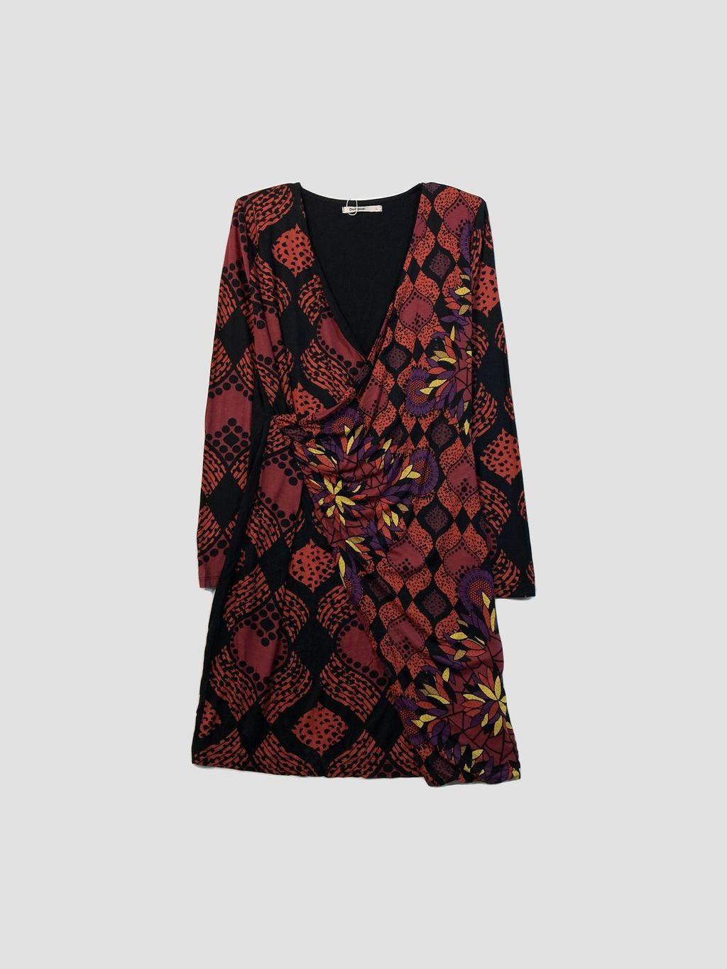 Vestido corto DESIGUAL - Talla L (VOP01074217)-0