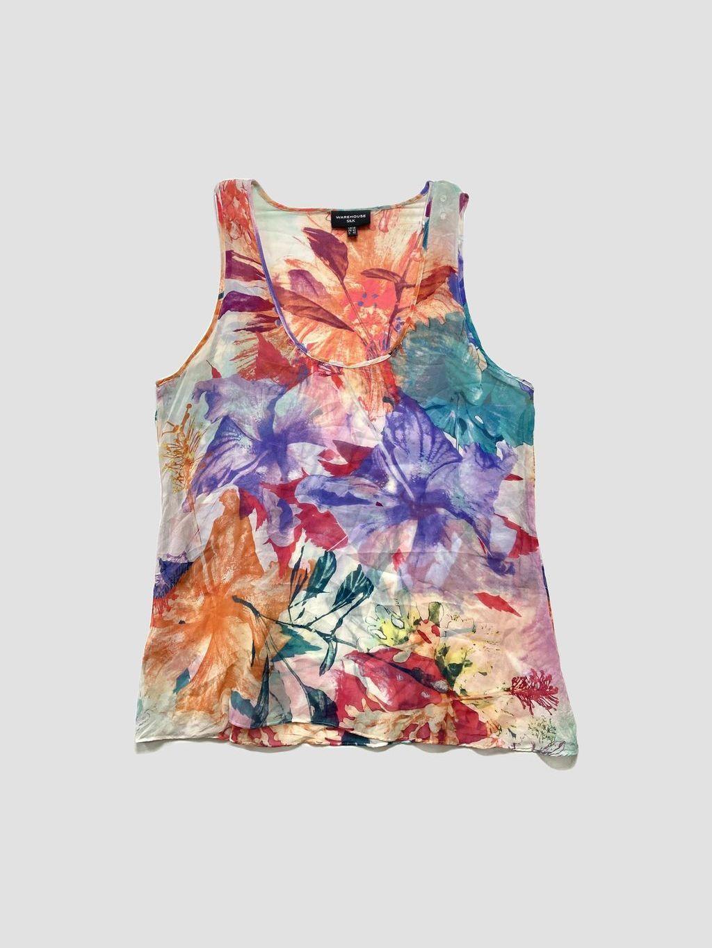 Polera sin mangas WAREHOUSE - Talla L (VOP00914884)-0