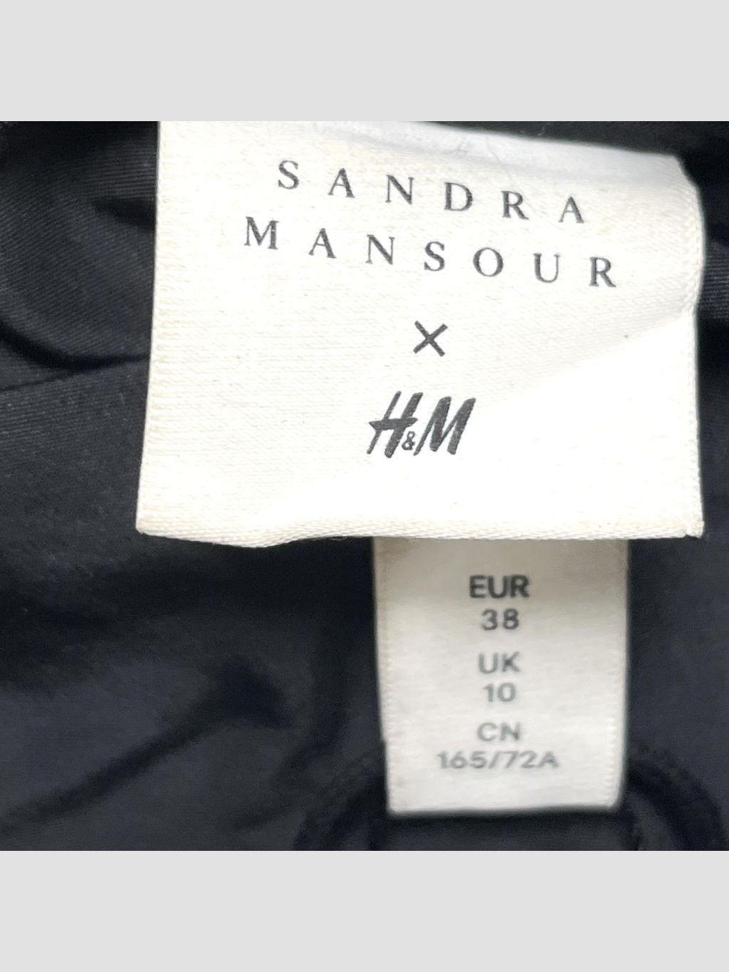 Falda larga SANDRA MANSOUR X H&M - Talla 38 (VOP00929650)-2