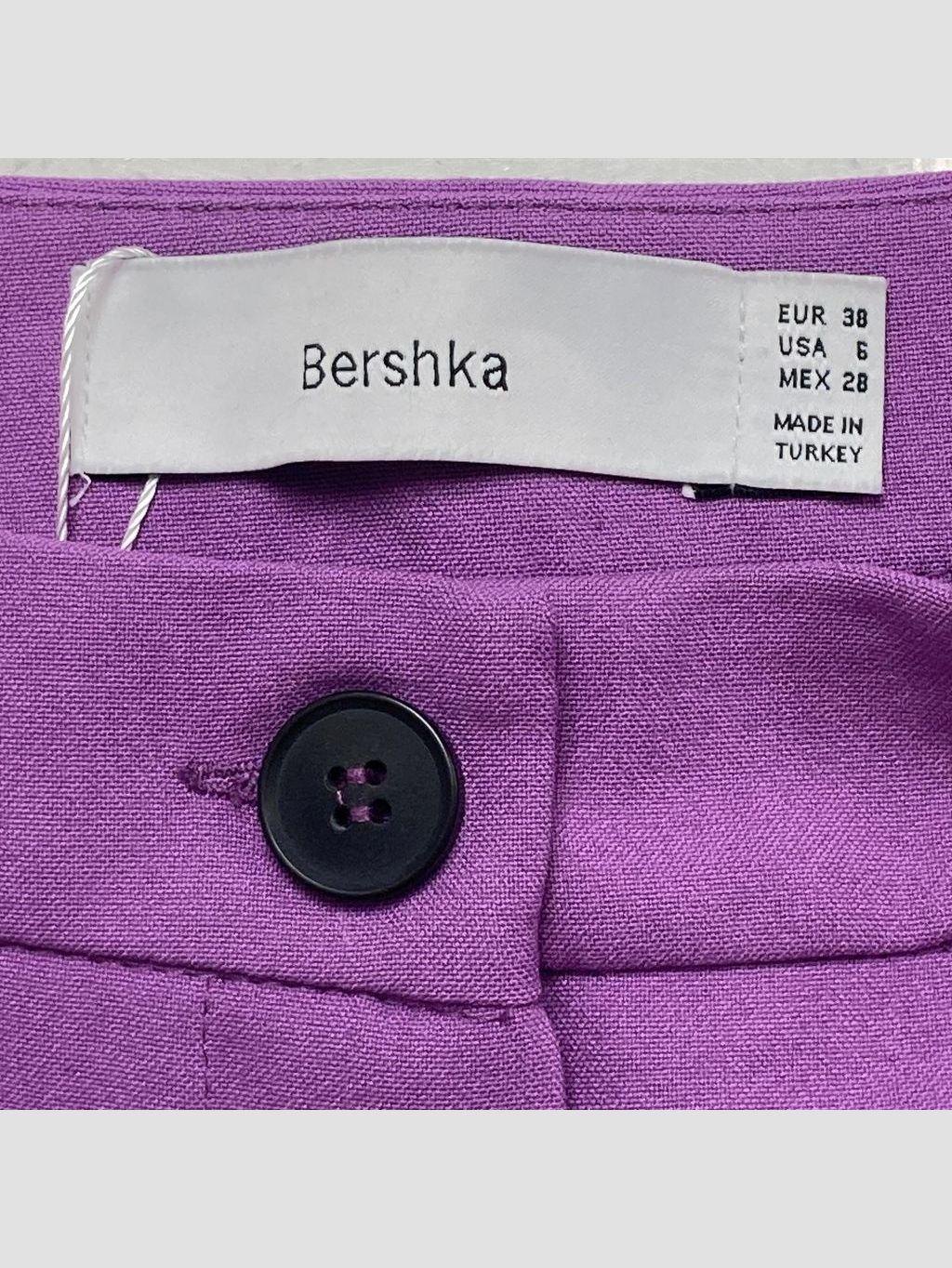 Pantalón BERSHKA - Talla 38 (VOP00966676)-1