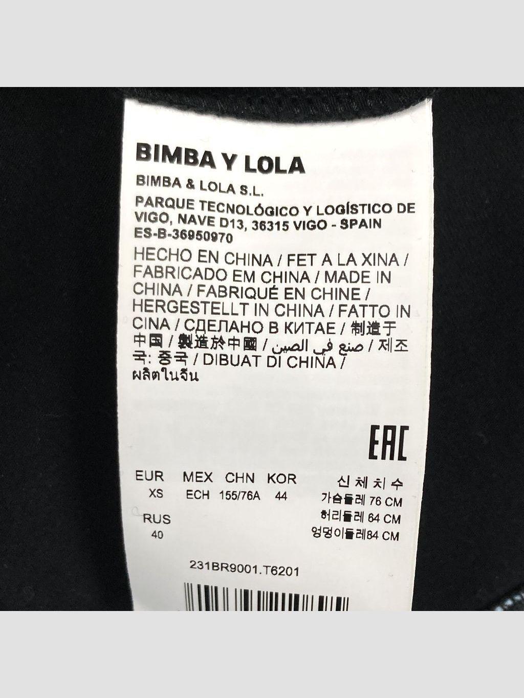 Vestido largo BIMBA Y LOLA - Talla XS (VOP01159120)-2