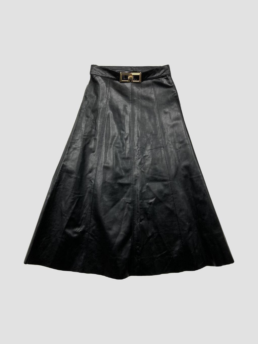 Falda larga ZARA - Talla 36 (VOP01139121)-0