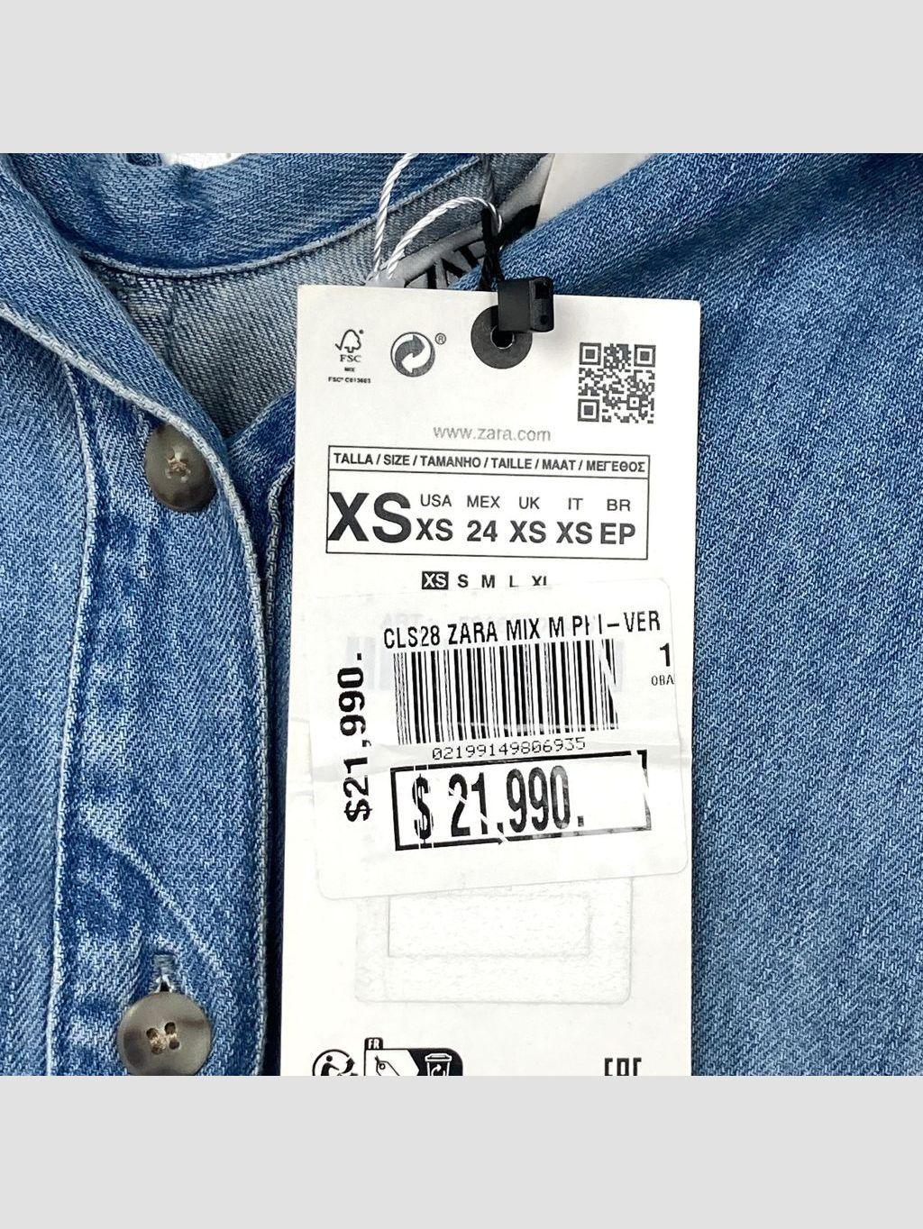 Camisa ZARA - Talla XS (VOP01097262)-2