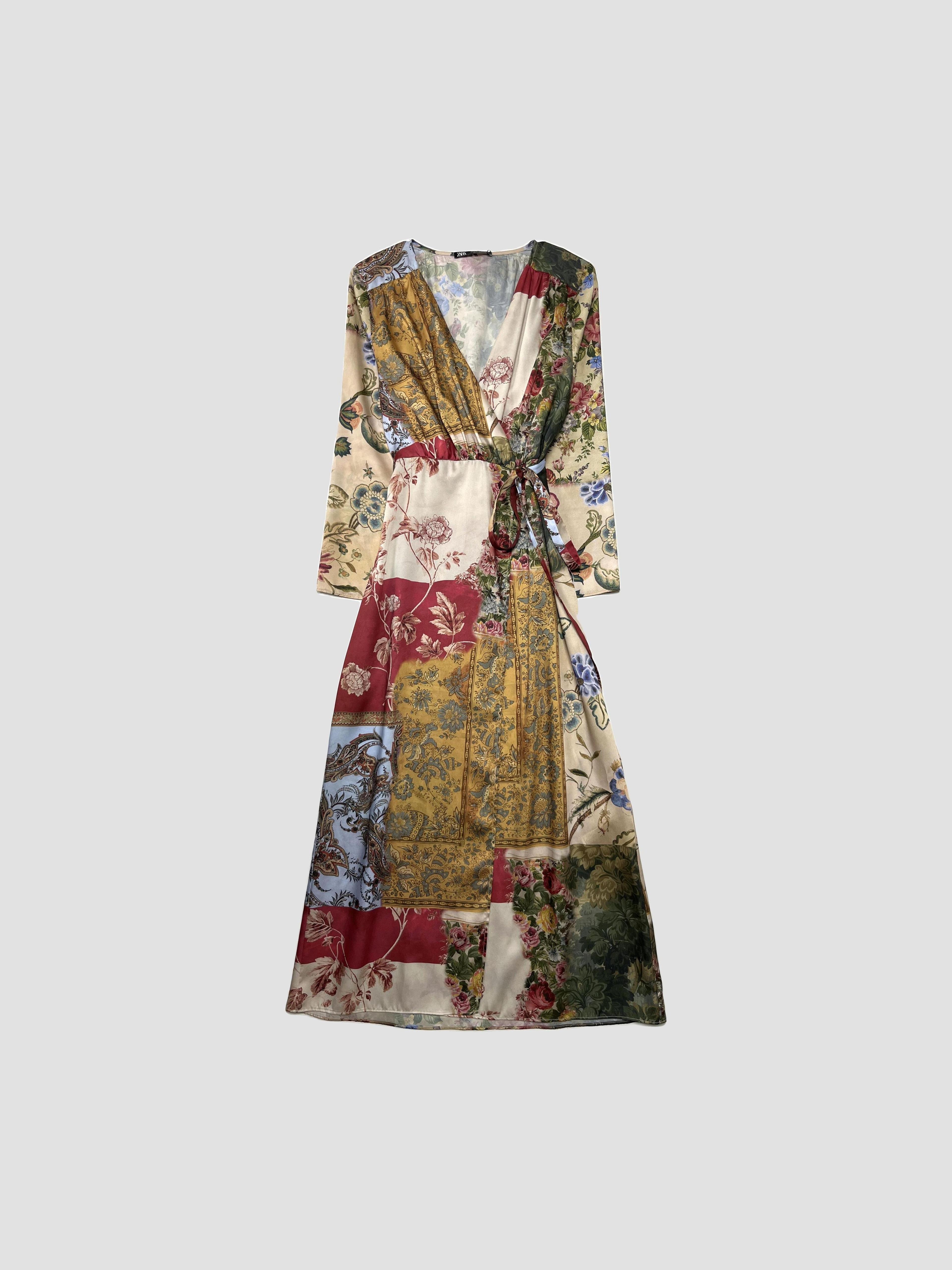 Vestido largo ZARA - Talla M (VOP01204418)-0