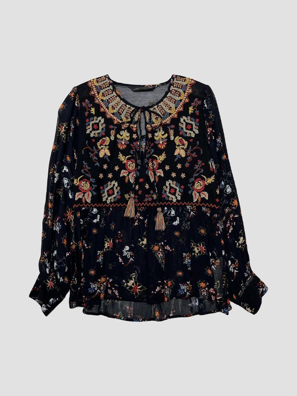 Blusa ZARA - Talla S (VOP01109508)-0