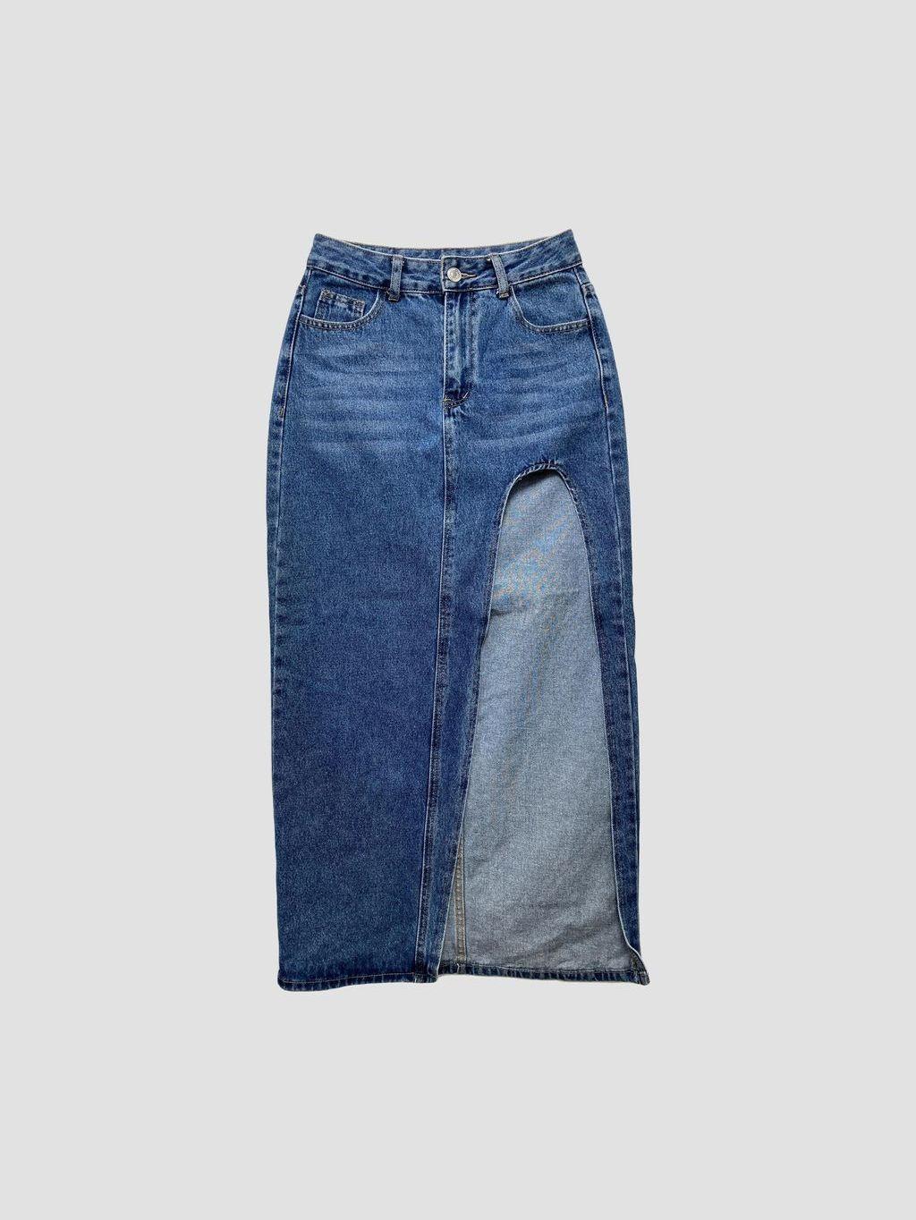 Falda larga VINTAGE - Talla 38 (VOP00943602)-0