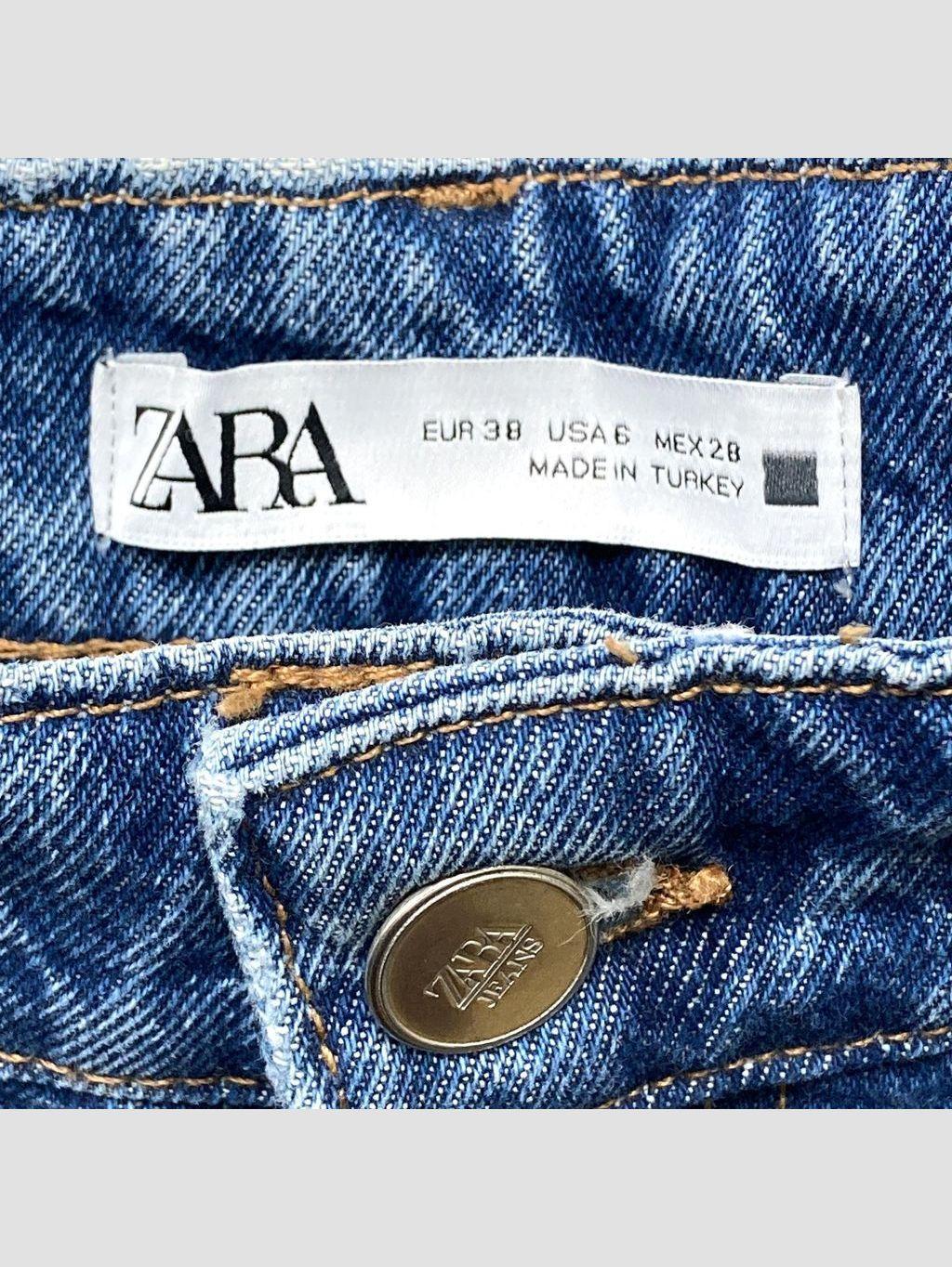 Jean ZARA - Talla 38 (VOP00985415)-2
