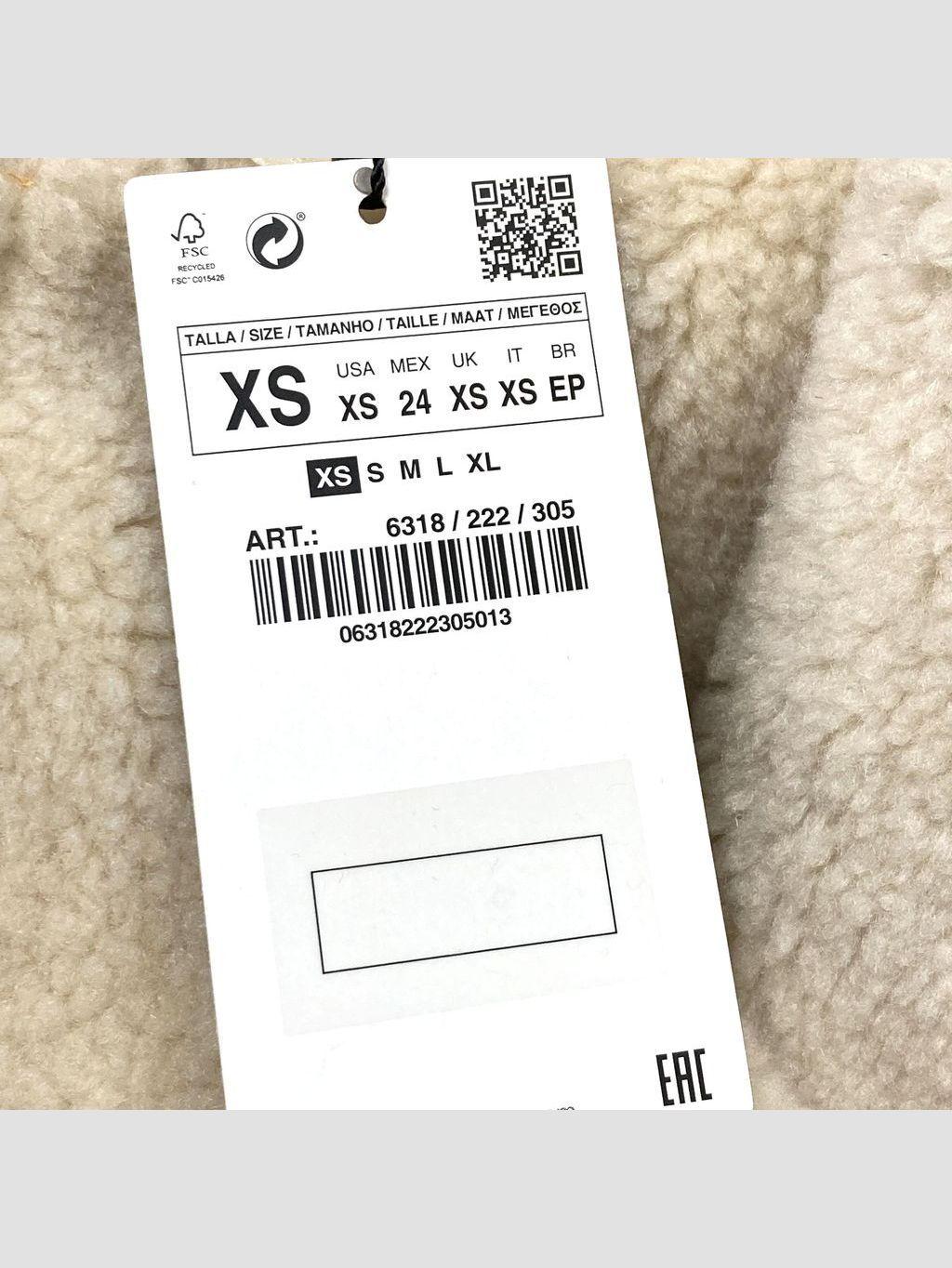 Chaqueta de abrigo ZARA - Talla XS (VOP00975000)-2