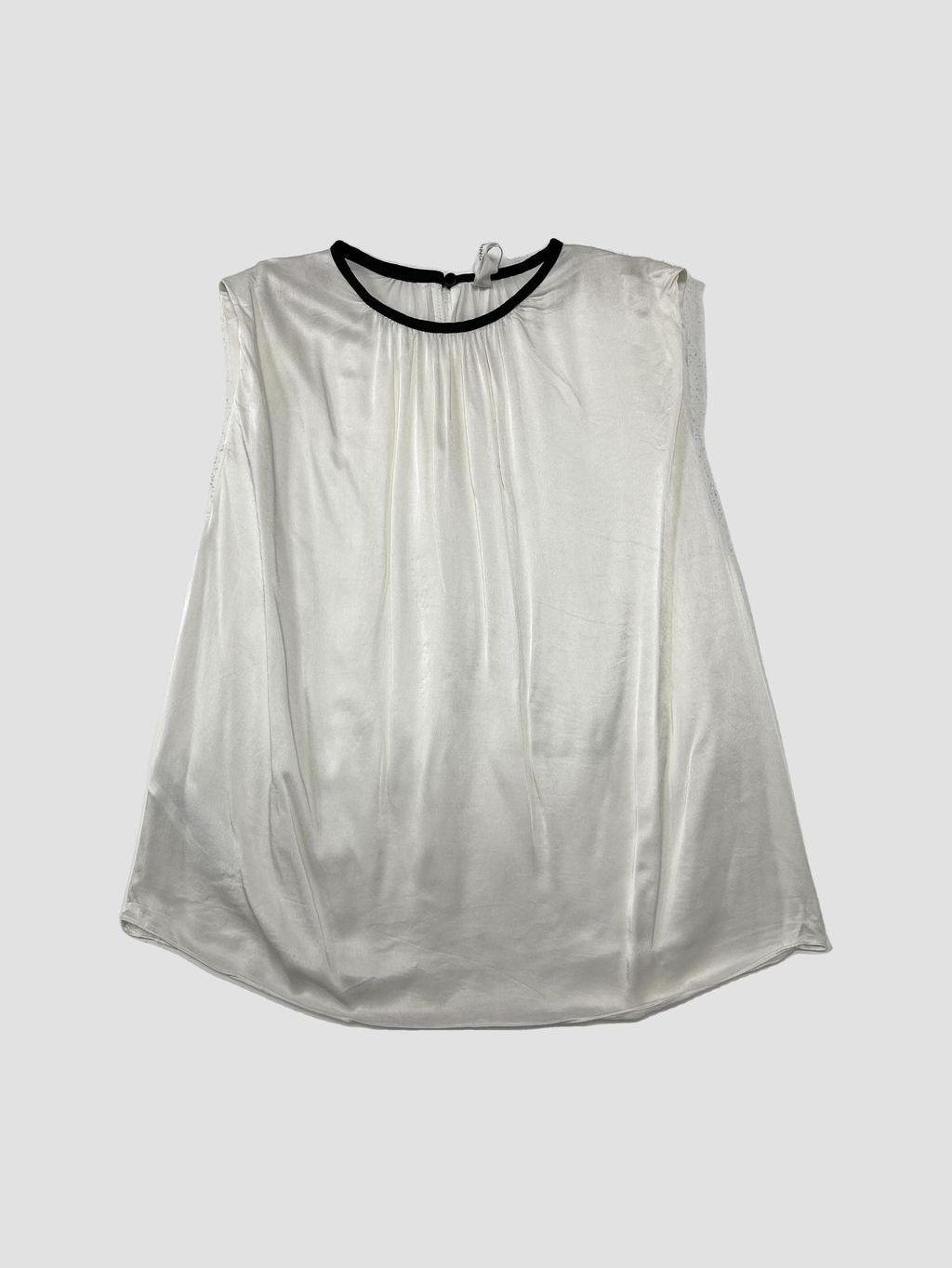 Polera sin mangas MANGO - Talla L (VOP01116751)-0