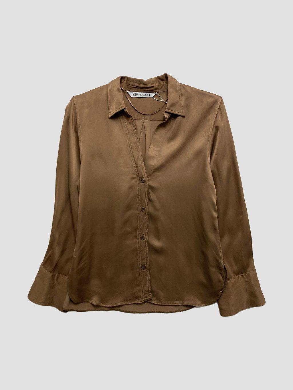 Camisa ZARA - Talla L (VOP01054847)-0