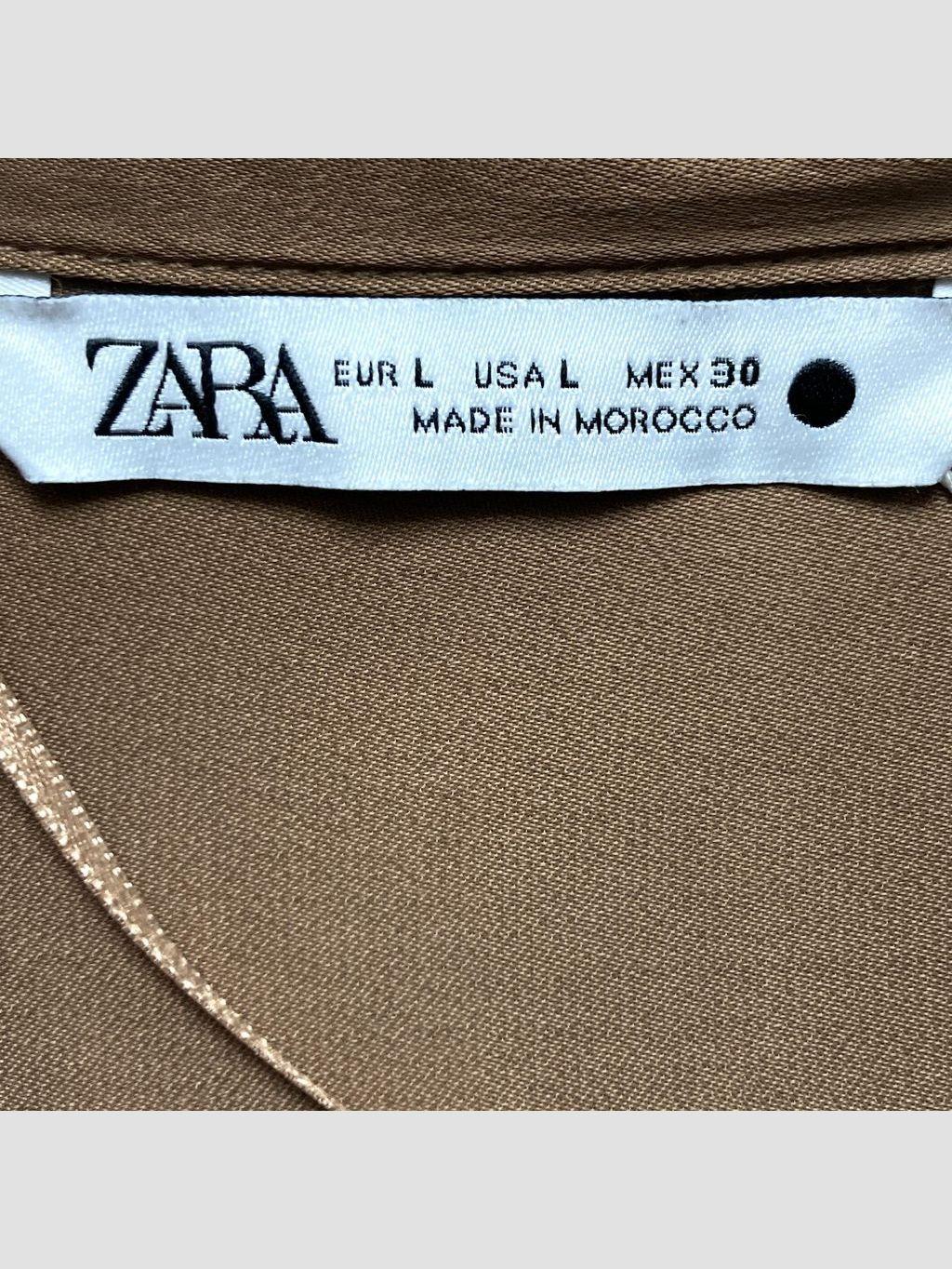 Camisa ZARA - Talla L (VOP01054847)-1