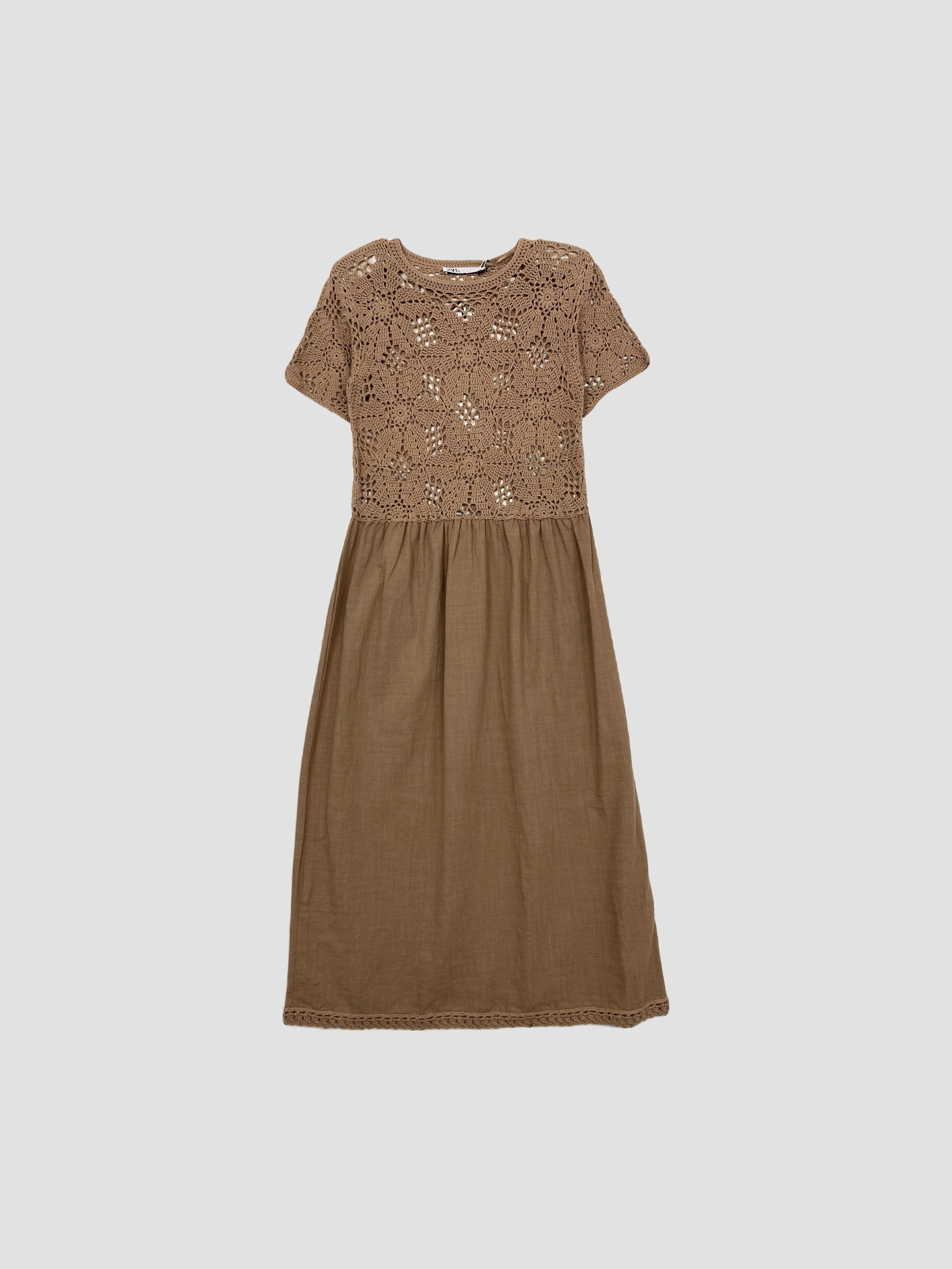 Vestido largo ZARA - Talla M (VOP01117107)-0